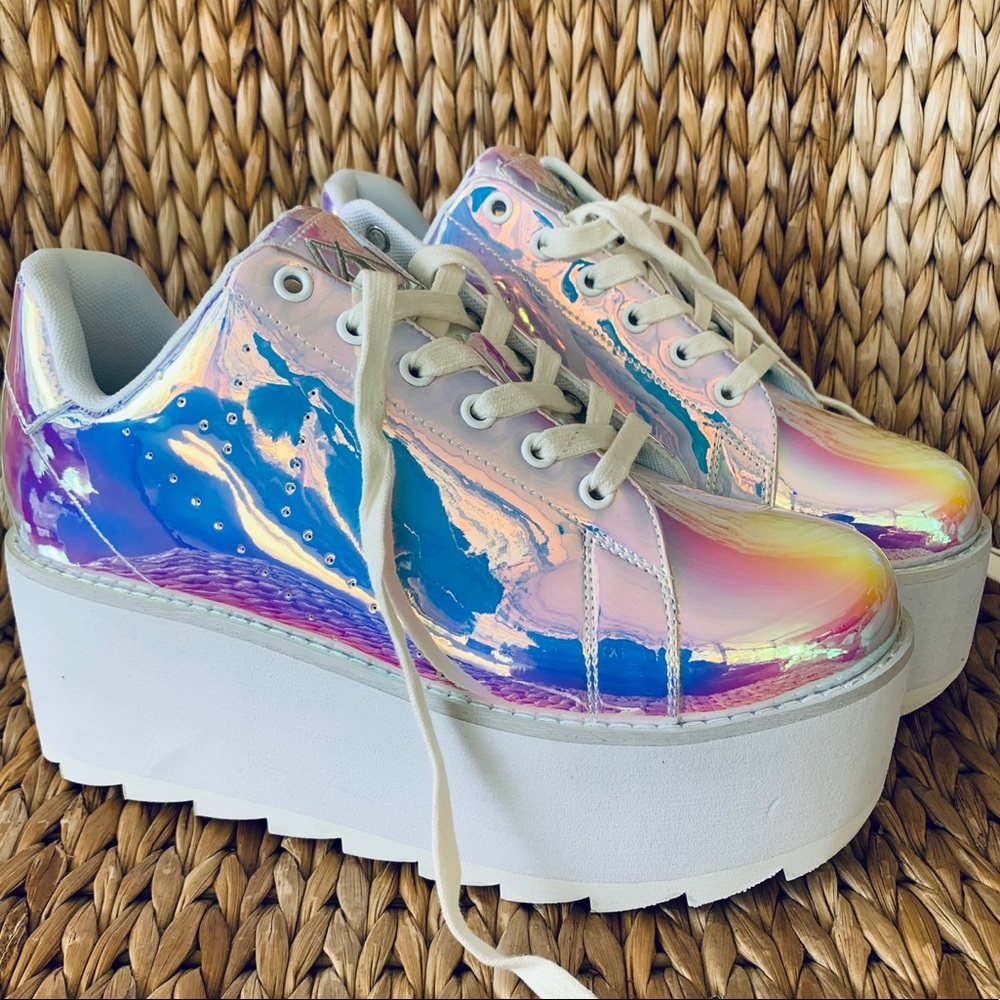 New YRU LaLa Atlantis 🌊Platform Sneakers